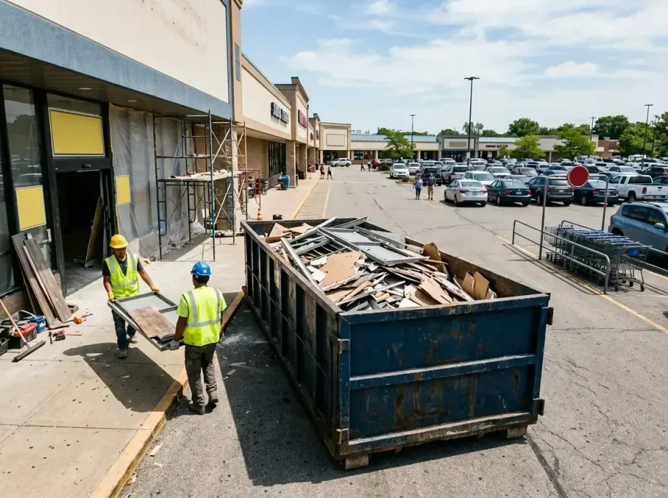 retail-store-renovation-debris-003 — frequently asked questions, Roll-off Dumpster Rentals in Lena, IL